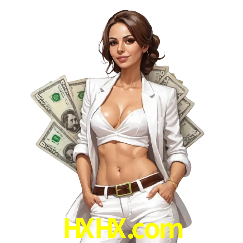 woman with money playing in hxhx bet casino